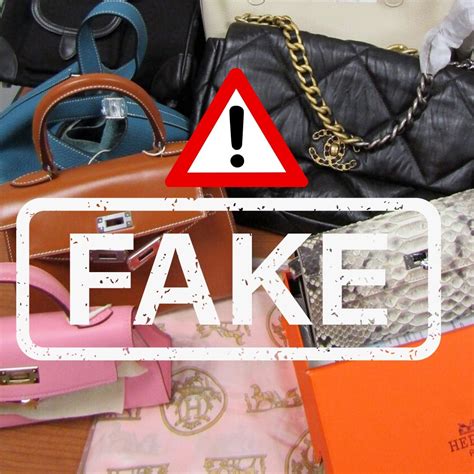 carrying a counterfeit bag